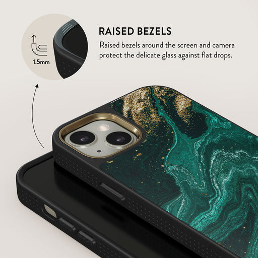 Emerald Pool - Elegant iPhone 13 Case