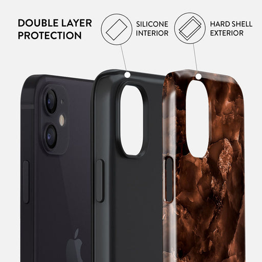 Toasted Chestnut - Brown iPhone 12 Case 6