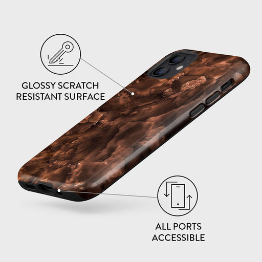 Toasted Chestnut - Brown iPhone 12 Case 7