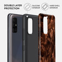 Toasted Chestnut - Brown Samsung Galaxy A71 4G Case 6