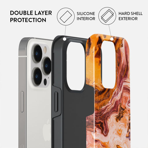 Sale Burga Tough Northern Lights Marble iPhone 11 Pro Max Case