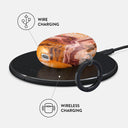 Pumpkin Spice - Orange Google Pixel Buds A Case 3