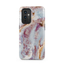 Frozen Leaves - Cute Marble OnePlus 9 Case