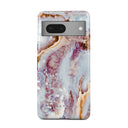 Frozen Leaves - Cute Marble Google Pixel 7a Case