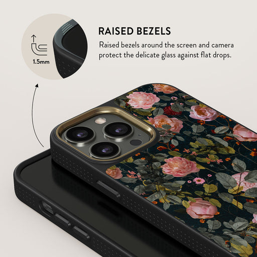 Bloomy Garden - Vintage iPhone 14 Pro Case 12