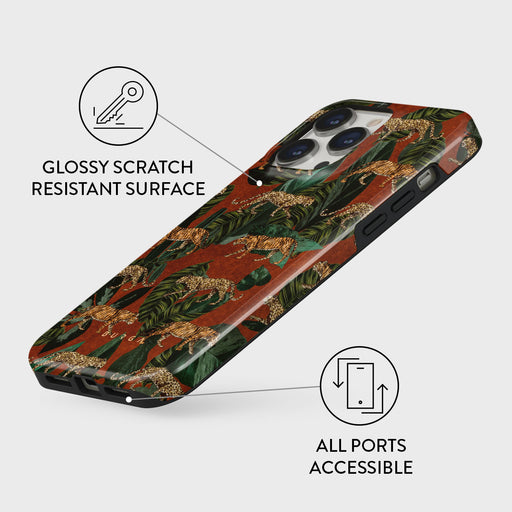 Morning Commute Designer iPhone 14 Pro Case BURGA