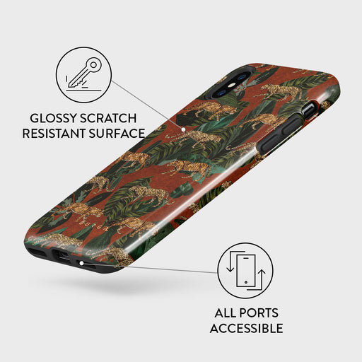 Morning Commute Designer iPhone X XS Case BURGA