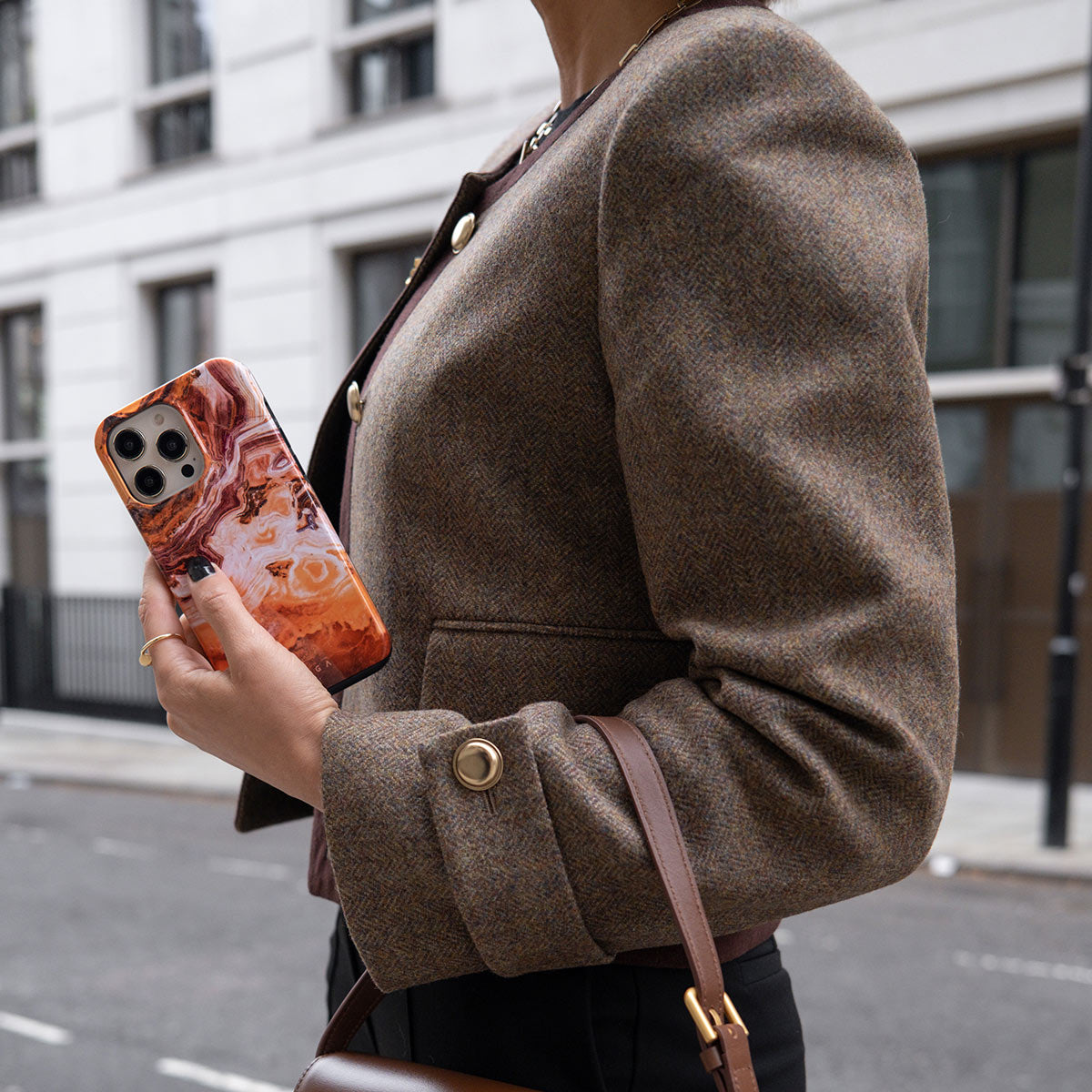 Pumpkin Spice - Orange iPhone 13 Pro Case | BURGA