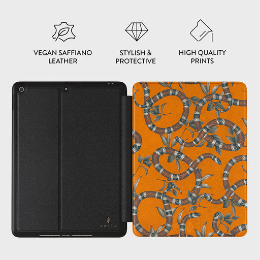 Bitter Apricot - Snake iPad 10.2 (9th/8th/7th Gen) Case 3