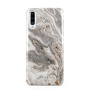 Snowstorm - Grey Marble Samsung Galaxy A50 Case