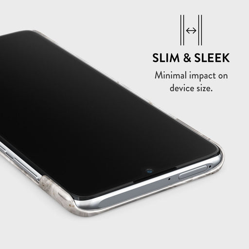 Snowstorm - Grey Marble Huawei P30 Lite Case 4
