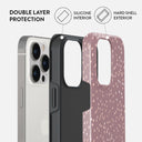 Hot Cocoa - Spotted iPhone 14 Pro Case 6