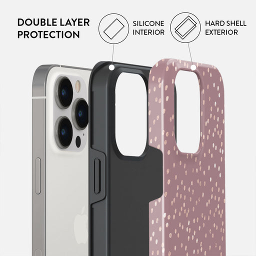 Hot Cocoa - Spotted iPhone 14 Pro Case 6