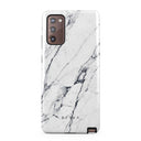 Satin White - Marble Samsung Galaxy Note 20 4G / 5G Case