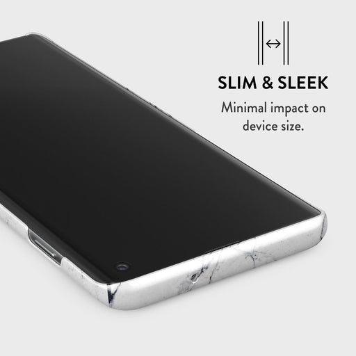 Satin White - Marble Samsung Galaxy S10 Plus Case 4