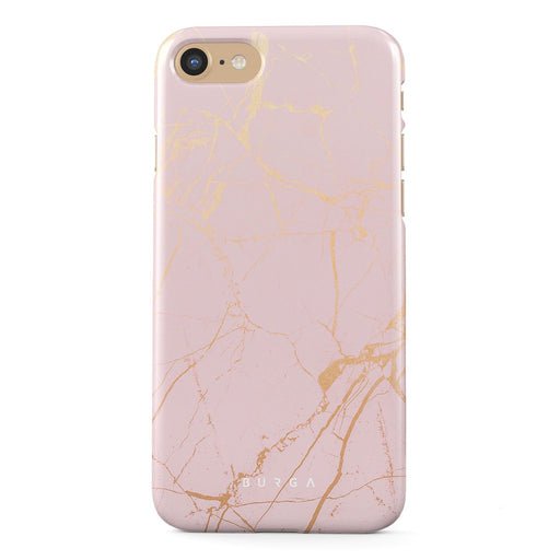 Peachy Gold - Pink Marble iPhone 7 / iPhone 8 Case 1