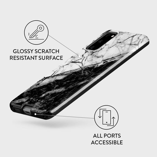 Fatal Contradiction - Black & White Marble Samsung Galaxy S20 FE 4G / 5G Case 7