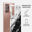 Fatal Contradiction - Black & White Marble Samsung Galaxy Note 20 Ultra 4G / 5G Case 2