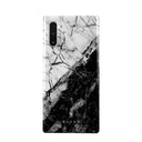 Fatal Contradiction - Black & White Marble Samsung Galaxy Note 10 Case 1