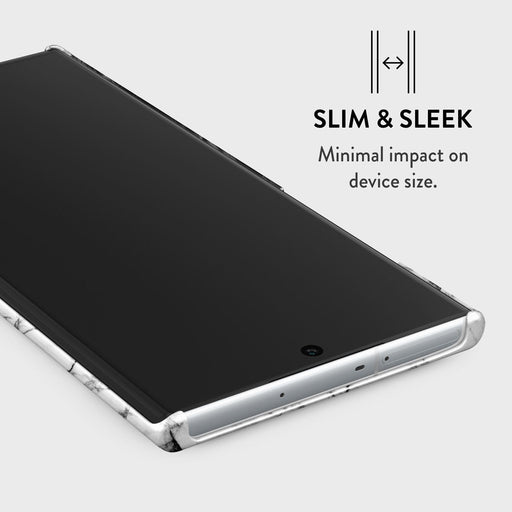Fatal Contradiction - Black & White Marble Samsung Galaxy Note 10 Case 4