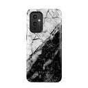 Fatal Contradiction - Black & White Marble OnePlus 9 Case
