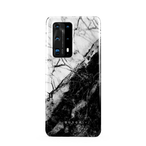 Fatal Contradiction - Black & White Marble Huawei P40 Pro Plus