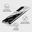 Fatal Contradiction - Black & White Marble Huawei P40 Pro Plus Case 3