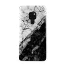 Fatal Contradiction - Black & White Marble Huawei Mate 20 Case
