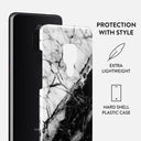 Fatal Contradiction - Black & White Marble Huawei Mate 20 Case 2