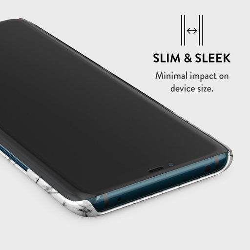 Fatal Contradiction - Black & White Marble Huawei Mate 20 Case 4