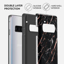 Rose Gold Marble - Samsung Galaxy S10 4G Case 6