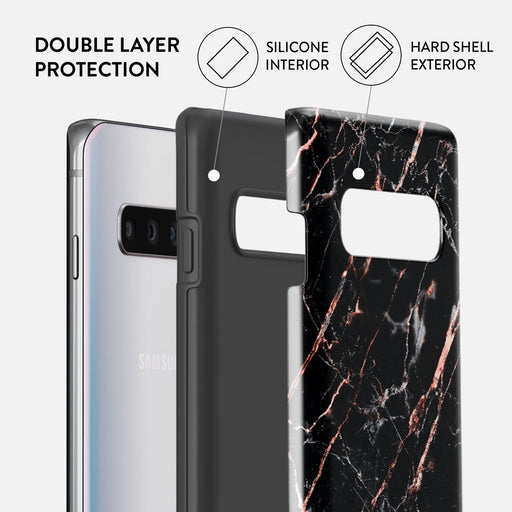 Rose Gold Marble - Samsung Galaxy S10 4G Case 6