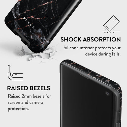Rose Gold Marble - Samsung Galaxy S10 4G Case 8