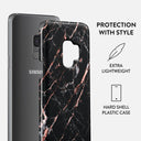 Rose Gold Marble - Samsung Galaxy S9 Case 2