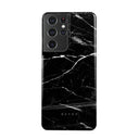 Noir Origin - Black Marble Samsung Galaxy S21 Ultra Case