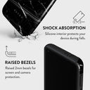 Noir Origin - Black Marble Motorola Moto G Power 2021 Case 4