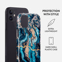 Mystic River - Blue Marble iPhone 12 Mini Case 2