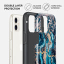 Mystic River - Blue Marble iPhone 11 Case 39