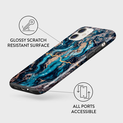 Mystic River - Blue Marble iPhone 11 Case 40