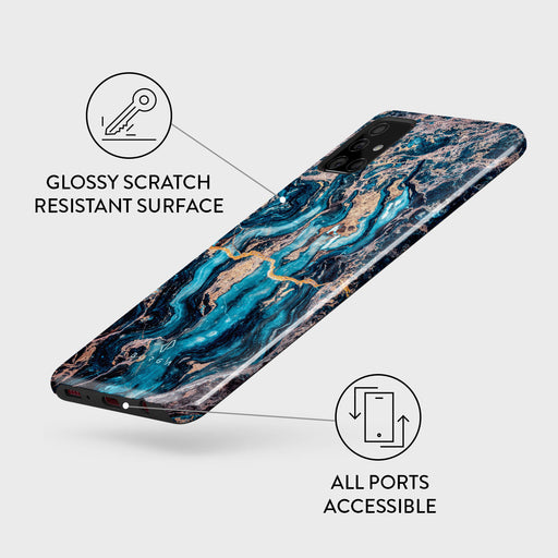 Mystic River - Blue Marble Samsung Galaxy A51 4G Case 7