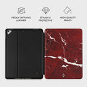 Iconic Red Ruby - Marble iPad 9.7 (6th/5th Gen) Case 3
