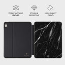 Noir Origin - Black Marble iPad 10.9 (A16/10th Gen) Case 3