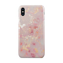 Golden Coral - Pink iPhone X / XS Case 1