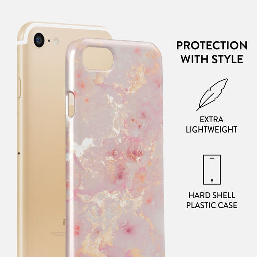 Golden Coral - Pink iPhone 7 / iPhone 8 Case 2