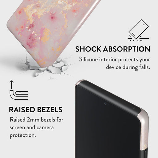 Golden Coral - Pink Samsung Galaxy S10 Lite Case 8