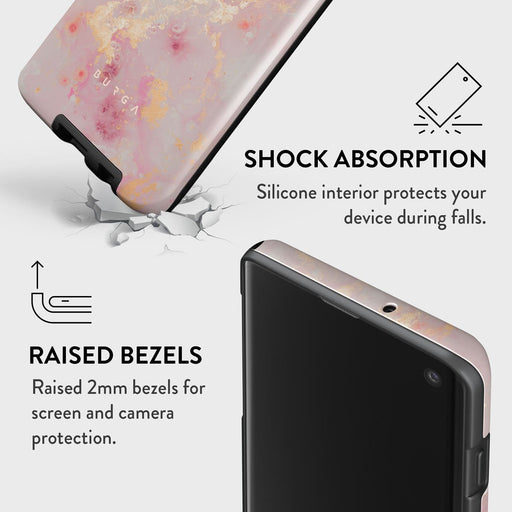 Golden Coral - Pink Samsung Galaxy S10 4G Case 8