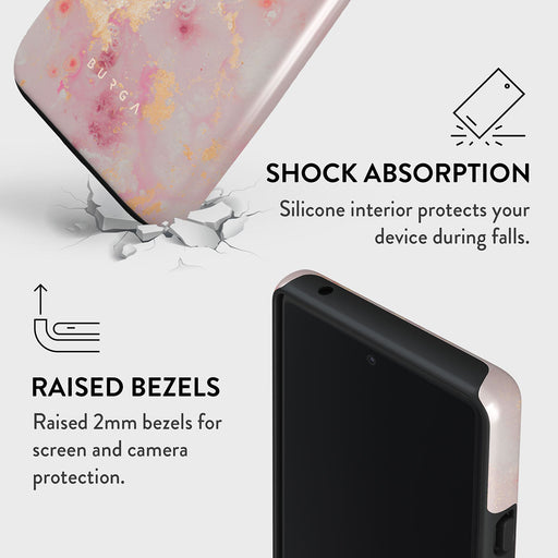 Golden Coral - Pink Google Pixel 6 Pro Case 4