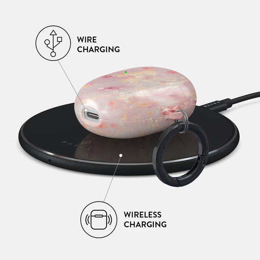 Golden Coral - Pink Google Pixel Buds 2 Case 3