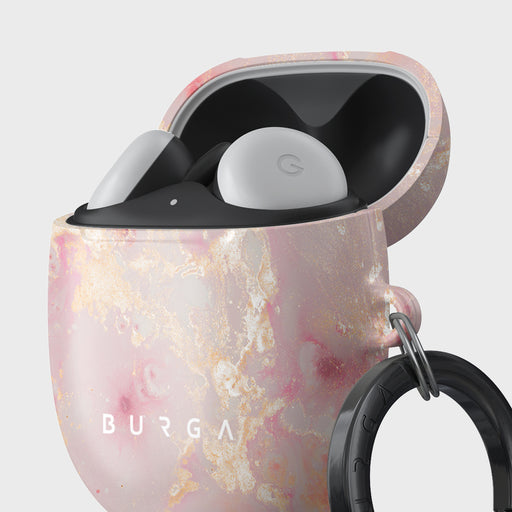 Golden Coral - Pink Google Pixel Buds 2 Case 5