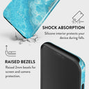 Ocean Waves - Blue iPhone 12 Case 8